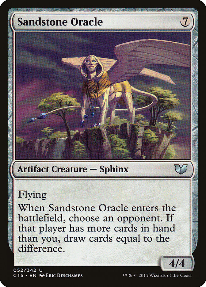 Sandstone Oracle [Commander 2015] | Pegasus Games WI