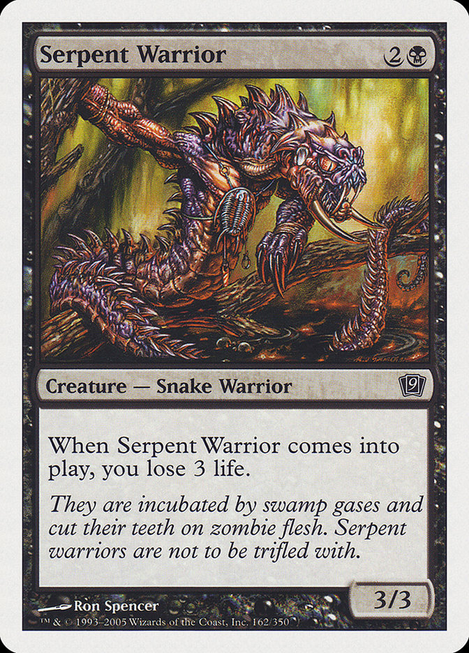 Serpent Warrior [Ninth Edition] | Pegasus Games WI