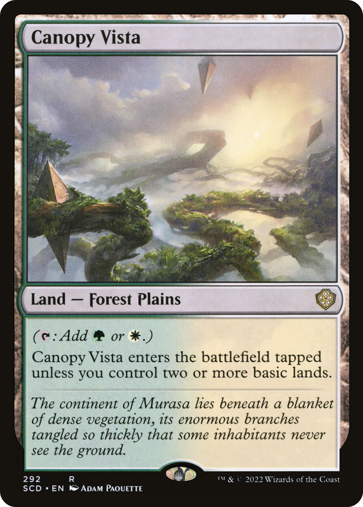 Canopy Vista [Starter Commander Decks] | Pegasus Games WI