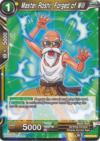 Master Roshi, Forged of Will [TB1-076] | Pegasus Games WI