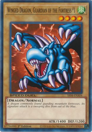 Winged Dragon, Guardian of the Fortress #1 [SS04-ENA04] Common | Pegasus Games WI