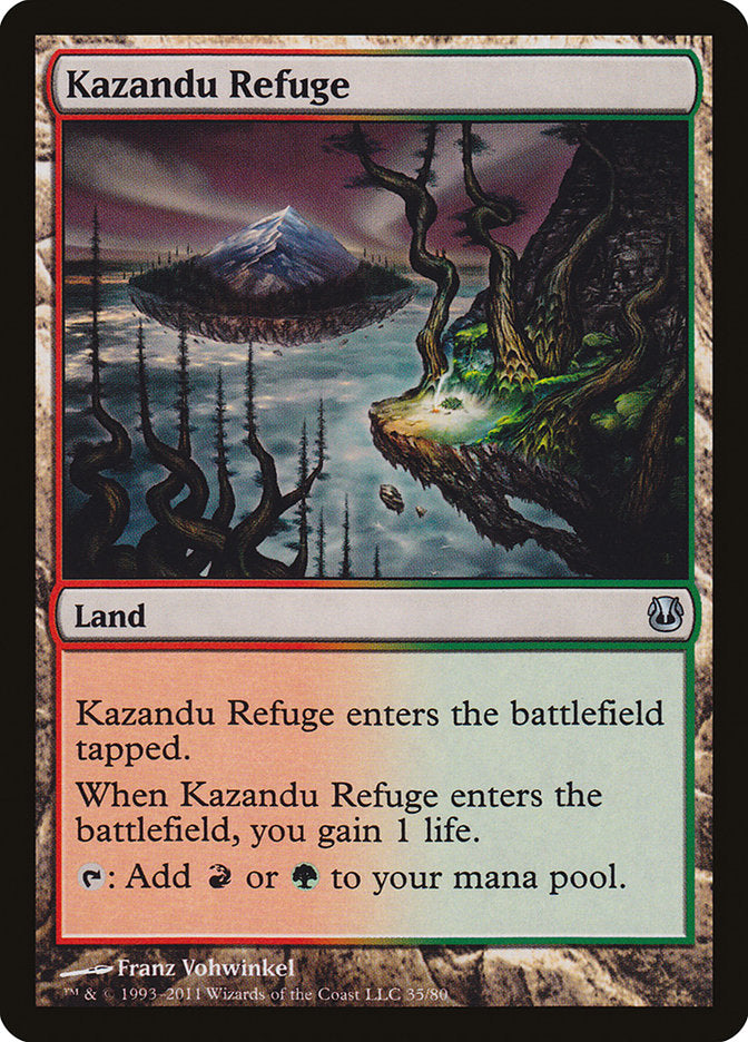 Kazandu Refuge [Duel Decks: Ajani vs. Nicol Bolas] | Pegasus Games WI