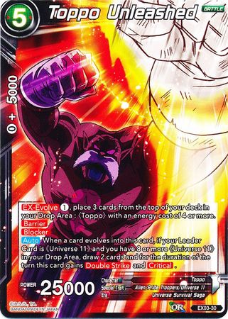 Toppo Unleashed [EX03-30] | Pegasus Games WI