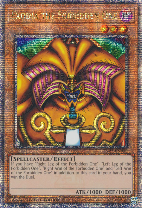 Exodia the Forbidden One [TN23-EN002] Quarter Century Secret Rare | Pegasus Games WI