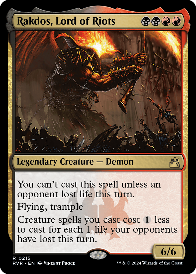 Rakdos, Lord of Riots [Ravnica Remastered] | Pegasus Games WI