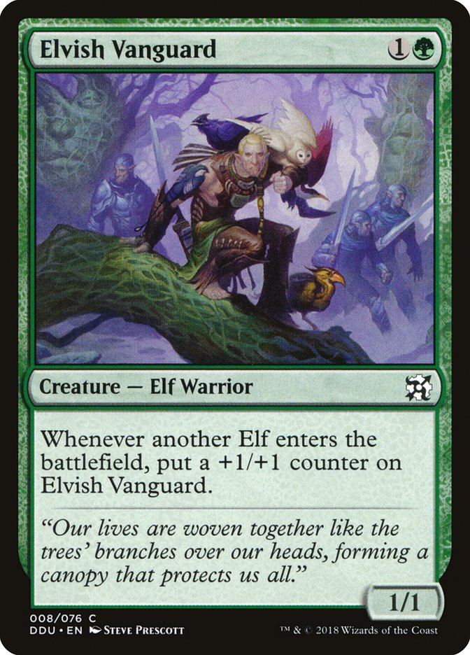 Elvish Vanguard [Duel Decks: Elves vs. Inventors] | Pegasus Games WI