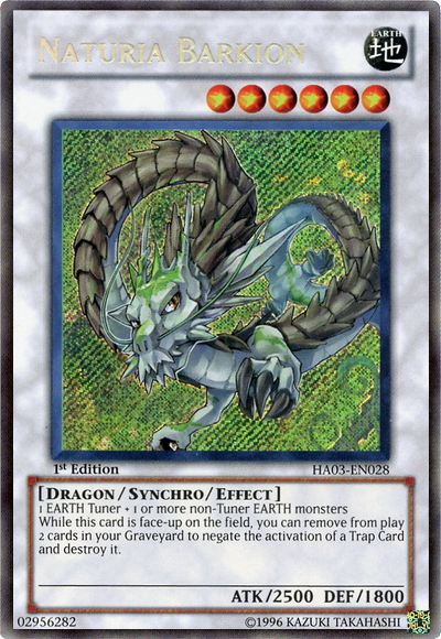 Naturia Barkion [HA03-EN028] Secret Rare | Pegasus Games WI