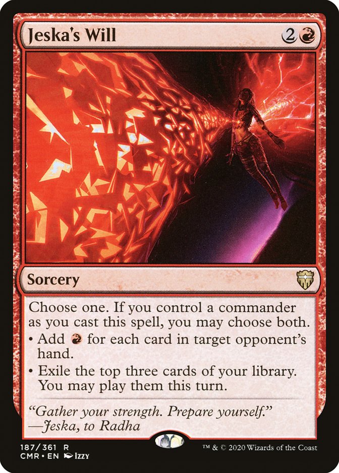 Jeska's Will [Commander Legends] | Pegasus Games WI