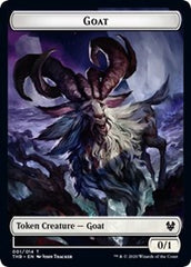 Goat // Human Soldier Double-Sided Token [Theros Beyond Death Tokens] | Pegasus Games WI