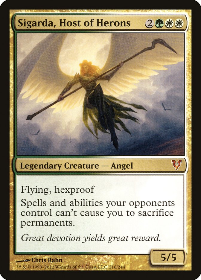 Sigarda, Host of Herons [Avacyn Restored] | Pegasus Games WI