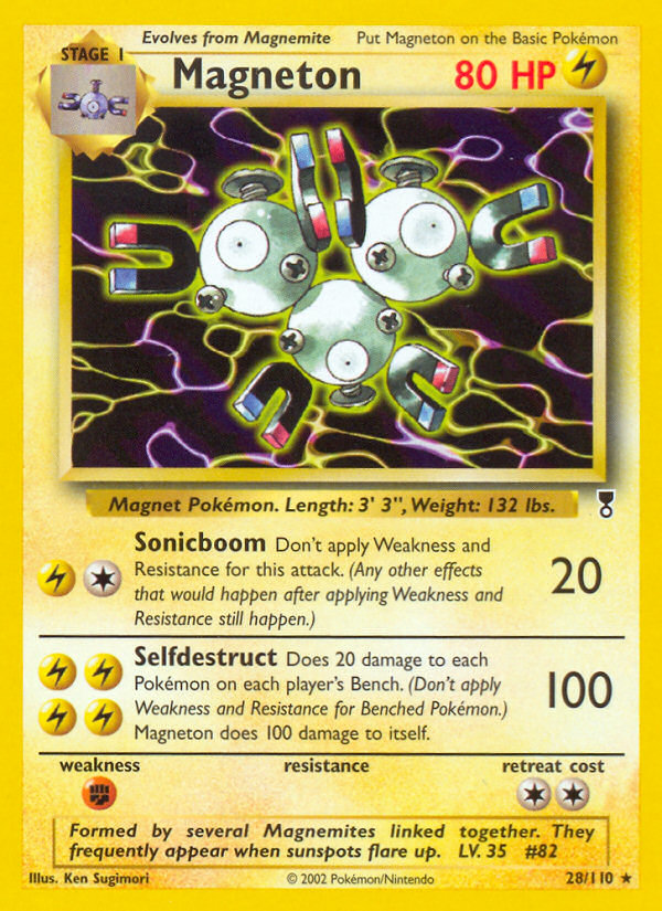 Magneton (28/110) [Legendary Collection] | Pegasus Games WI