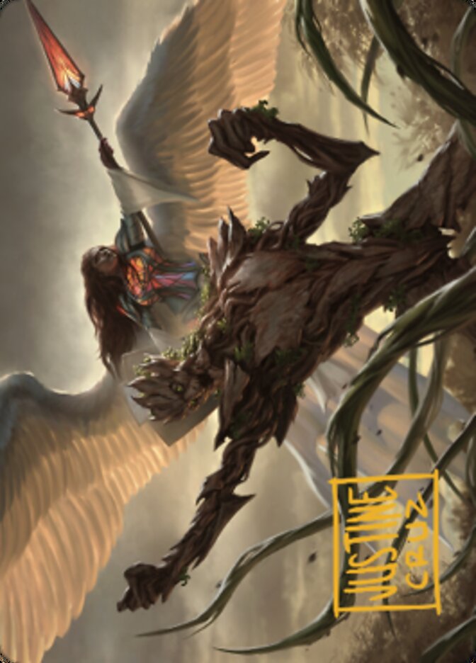 Strength of the Coalition Art Card (Gold-Stamped Signature) [Dominaria United Art Series] | Pegasus Games WI