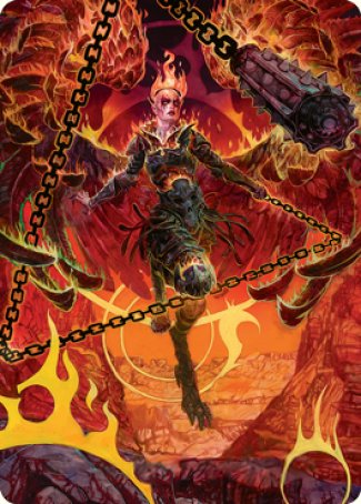 Zariel, Archduke of Avernus Art Card [Dungeons & Dragons: Adventures in the Forgotten Realms Art Series] | Pegasus Games WI