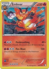 Emboar (26/149) (Cosmos Holo) (Blister Exclusive) [Black & White: Boundaries Crossed] | Pegasus Games WI