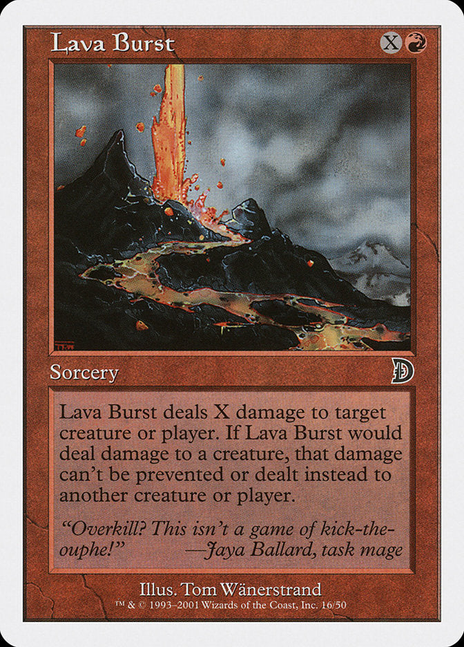 Lava Burst [Deckmasters] | Pegasus Games WI