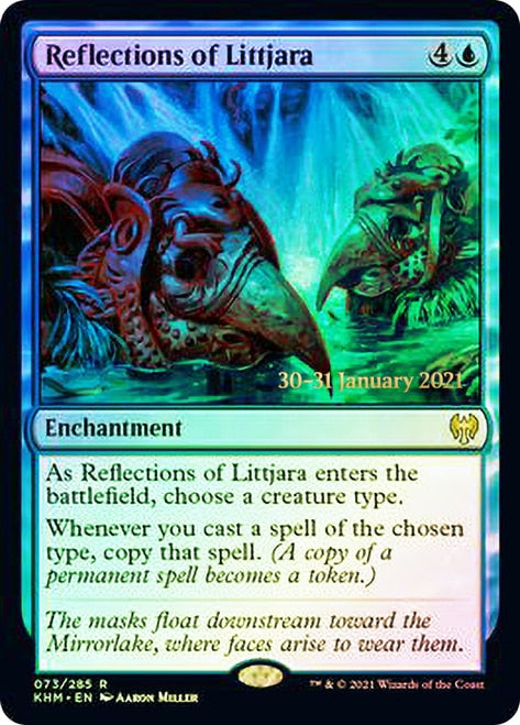 Reflections of Littjara [Kaldheim Prerelease Promos] | Pegasus Games WI