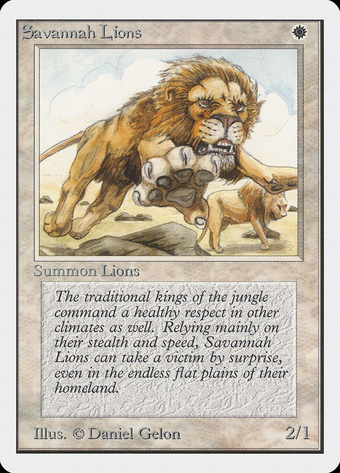 Savannah Lions [Unlimited Edition] | Pegasus Games WI