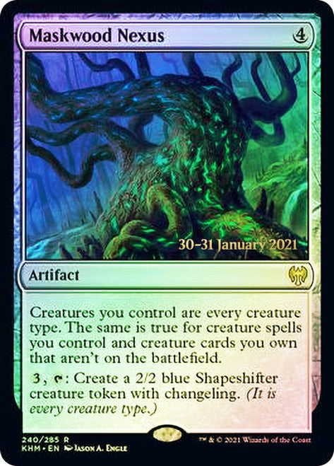 Maskwood Nexus [Kaldheim Prerelease Promos] | Pegasus Games WI