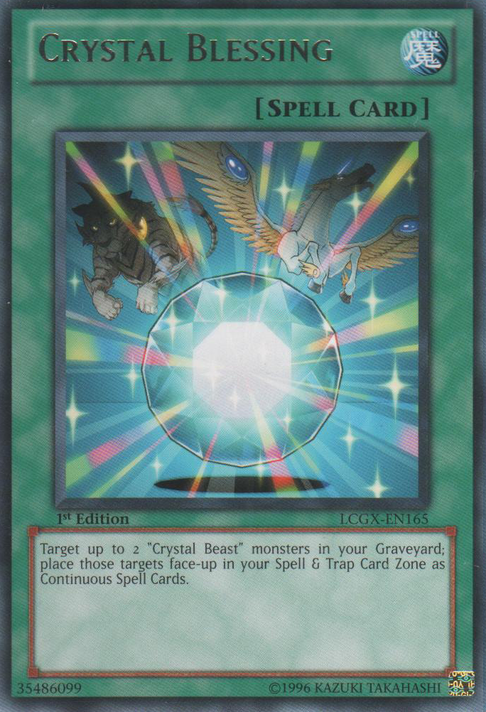 Crystal Blessing [LCGX-EN165] Rare | Pegasus Games WI