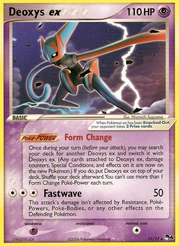 Deoxys ex (17/17) [POP Series 4] | Pegasus Games WI