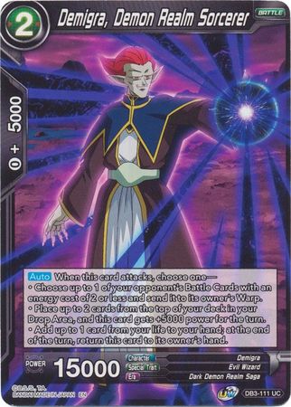 Demigra, Demon Realm Sorcerer [DB3-111] | Pegasus Games WI