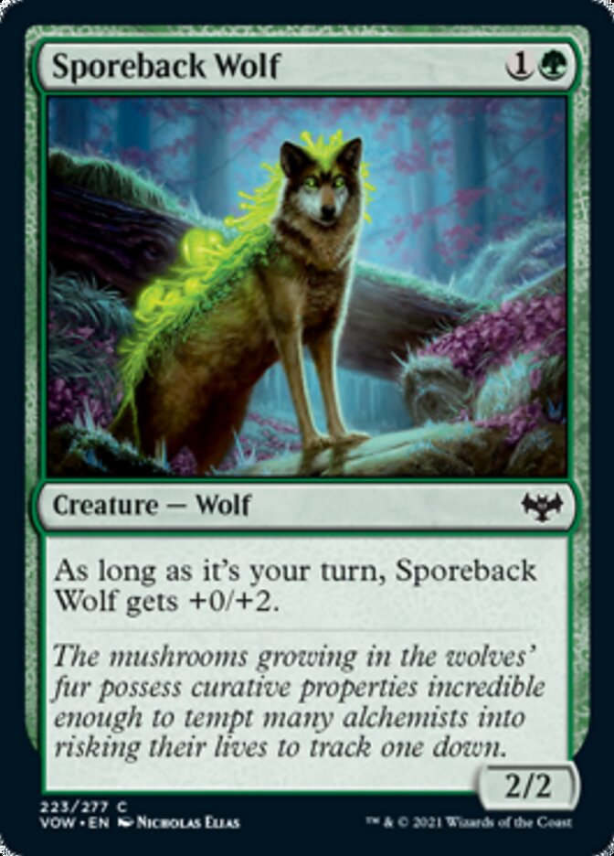 Sporeback Wolf [Innistrad: Crimson Vow] | Pegasus Games WI