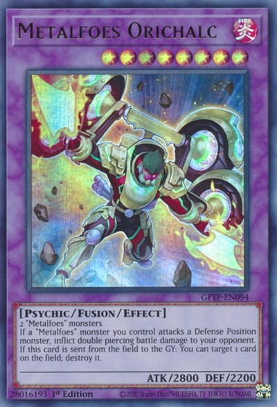 Metalfoes Orichalc [GFTP-EN094] Ultra rare | Pegasus Games WI