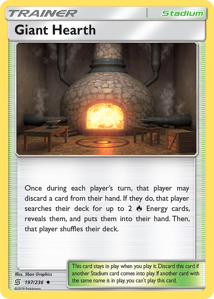 Giant Hearth (197/236) [Sun & Moon: Unified Minds] | Pegasus Games WI