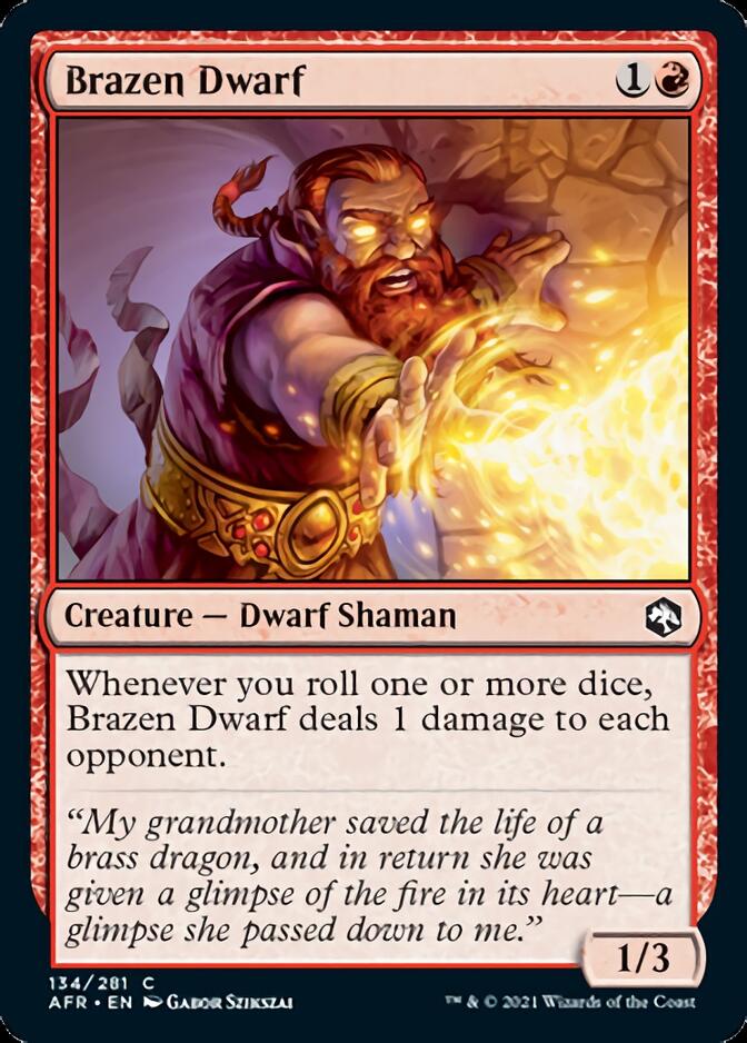 Brazen Dwarf [Dungeons & Dragons: Adventures in the Forgotten Realms] | Pegasus Games WI