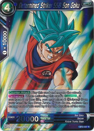 Determined Striker SSB Son Goku [BT2-037] | Pegasus Games WI