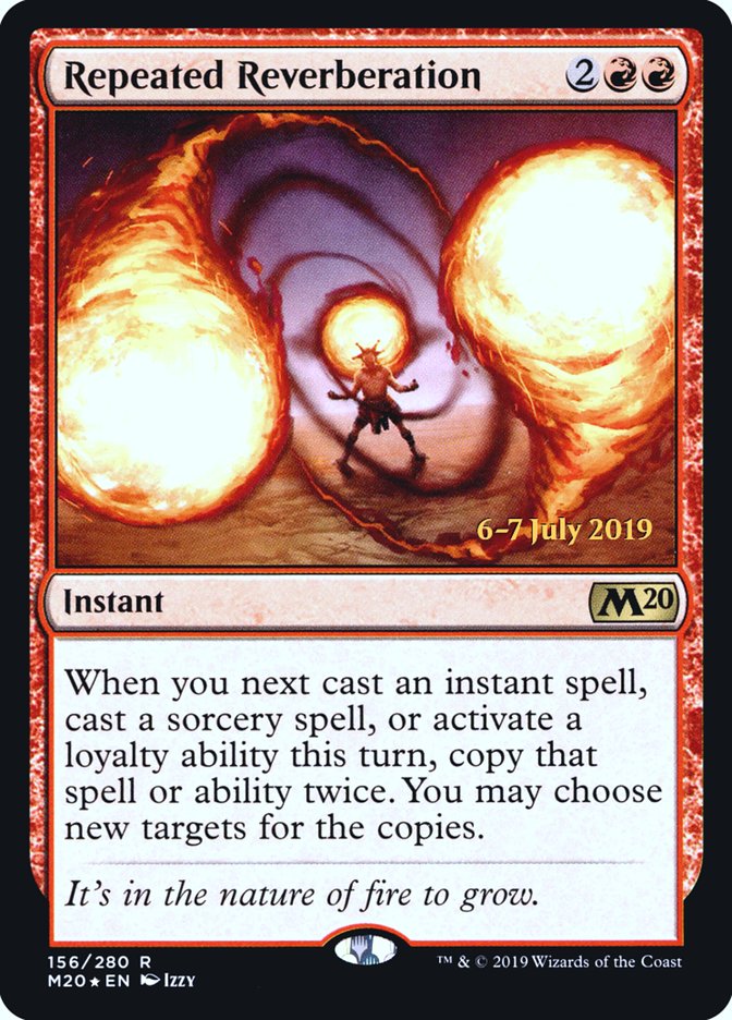 Repeated Reverberation [Core Set 2020 Prerelease Promos] | Pegasus Games WI