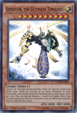 Sephylon, the Ultimate Timelord [LC5D-EN229] Super Rare | Pegasus Games WI