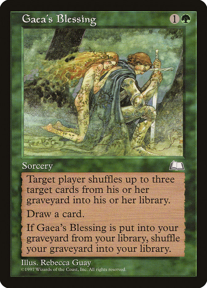 Gaea's Blessing [Weatherlight] | Pegasus Games WI