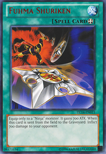 Fuhma Shuriken (Red) [DL14-EN011] Rare | Pegasus Games WI