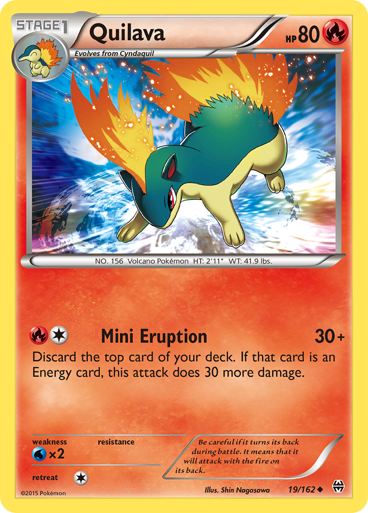 Quilava (19/162) [XY: BREAKthrough] | Pegasus Games WI