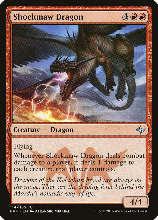 Shockmaw Dragon [Fate Reforged] | Pegasus Games WI