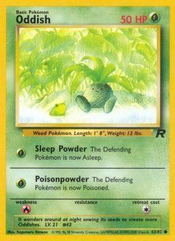 Oddish (63/82) [Team Rocket Unlimited] | Pegasus Games WI