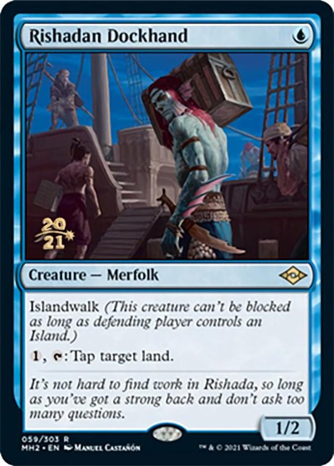 Rishadan Dockhand [Modern Horizons 2 Prerelease Promos] | Pegasus Games WI