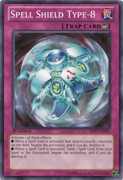 Spell Shield Type-8 [BP01-EN097] Common | Pegasus Games WI