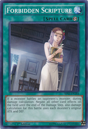 Forbidden Scripture [BP03-EN184] Common | Pegasus Games WI