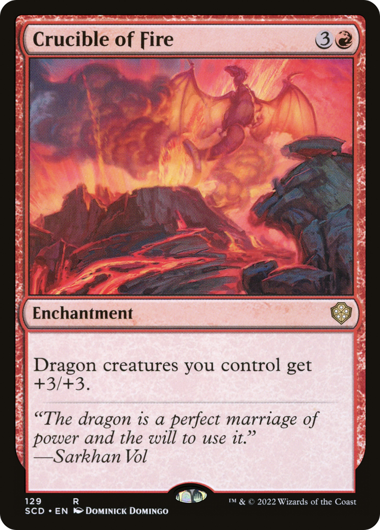 Crucible of Fire [Starter Commander Decks] | Pegasus Games WI