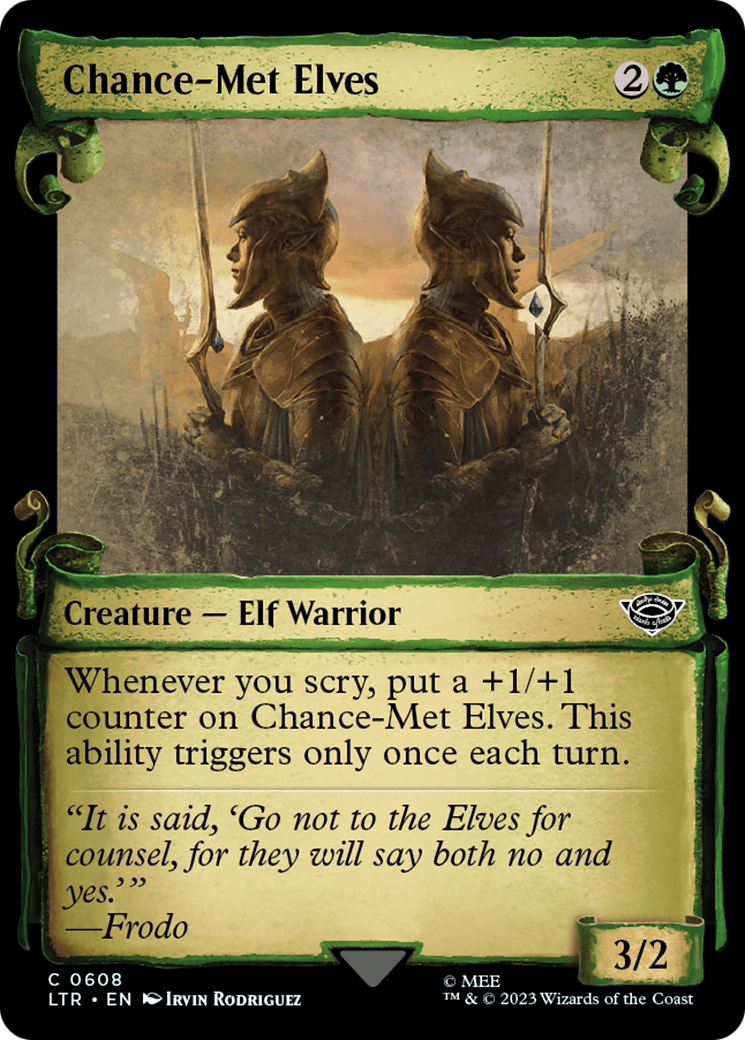 Chance-Met Elves [The Lord of the Rings: Tales of Middle-Earth Showcase Scrolls] | Pegasus Games WI
