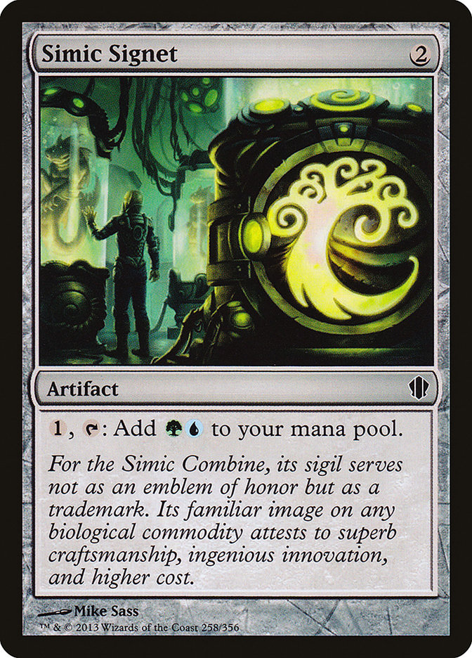 Simic Signet [Commander 2013] | Pegasus Games WI