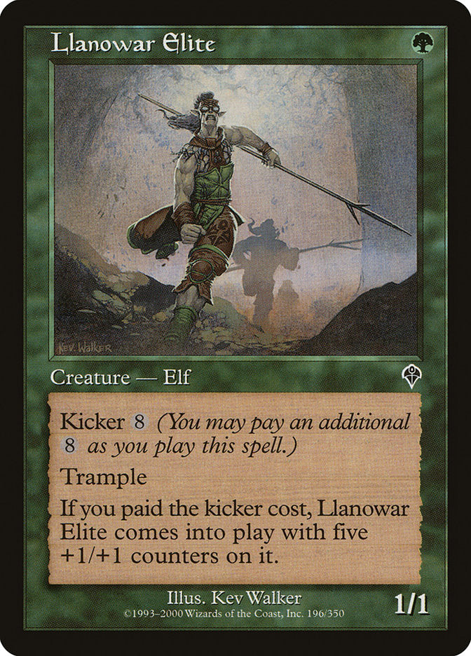 Llanowar Elite [Invasion] | Pegasus Games WI