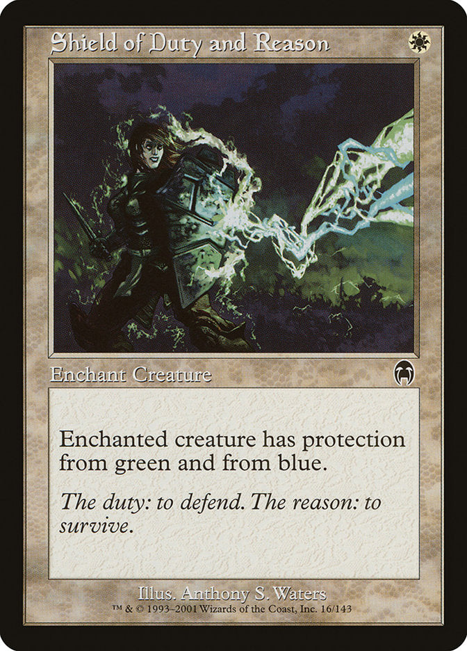Shield of Duty and Reason [Apocalypse] | Pegasus Games WI