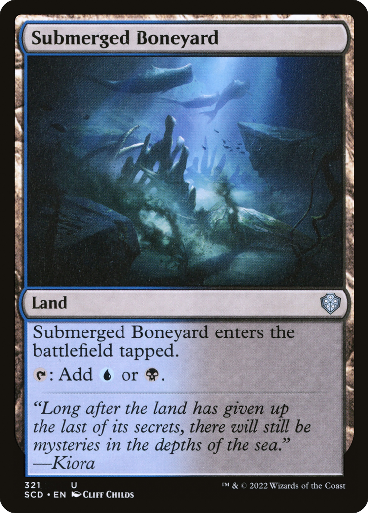 Submerged Boneyard [Starter Commander Decks] | Pegasus Games WI