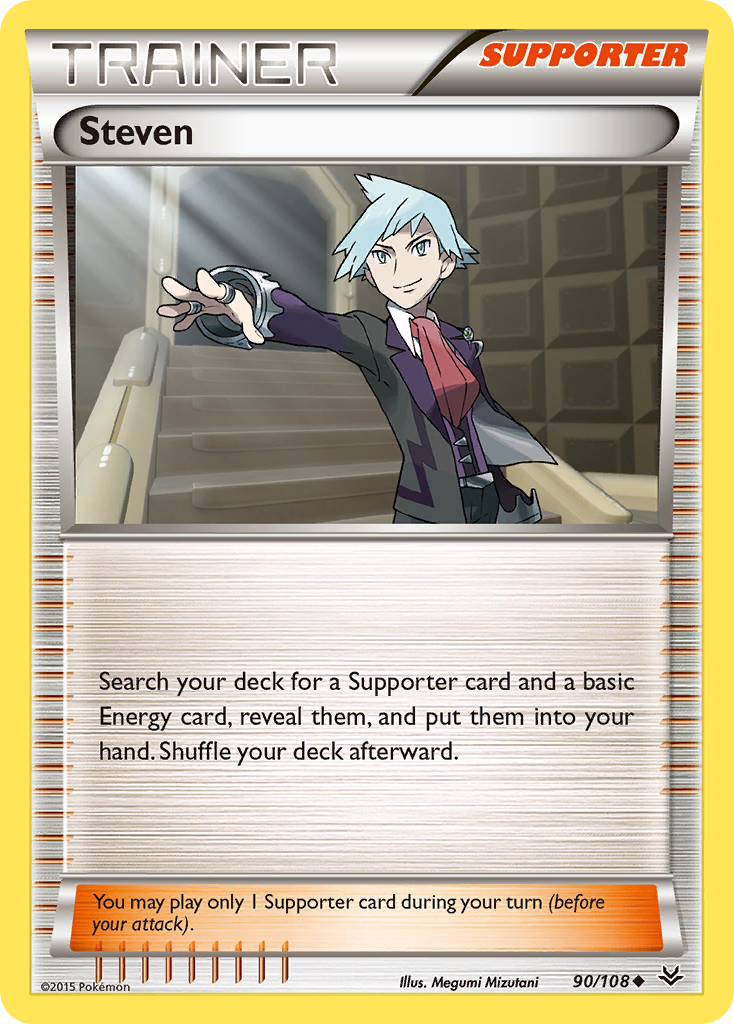 Steven (90/108) [XY: Roaring Skies] | Pegasus Games WI