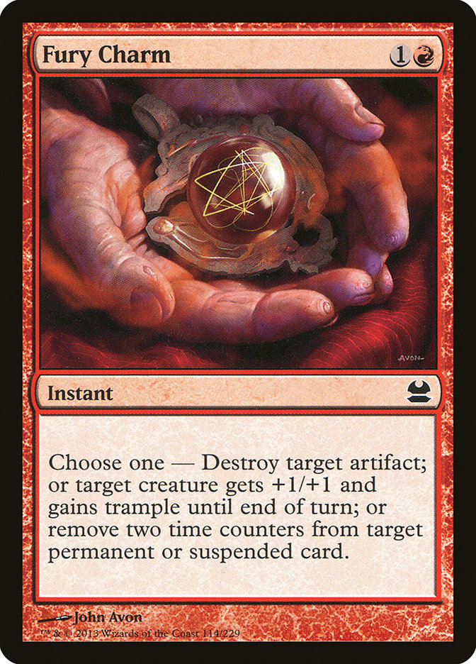 Fury Charm [Modern Masters] | Pegasus Games WI