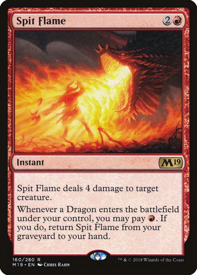 Spit Flame [Core Set 2019] | Pegasus Games WI