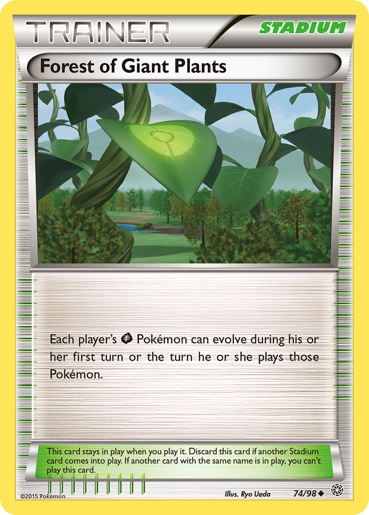 Forest of Giant Plants (74/98) [XY: Ancient Origins] | Pegasus Games WI